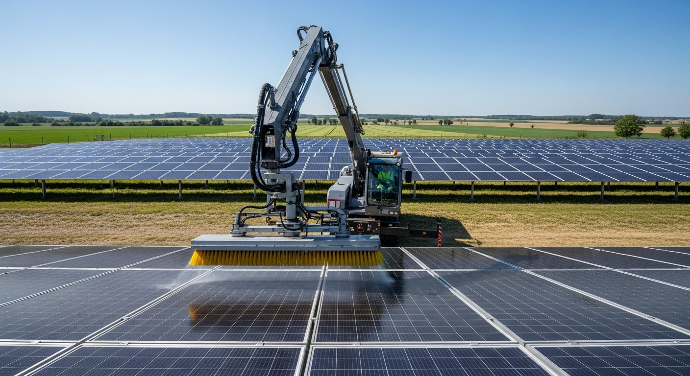 Zlecę mycie paneli fotowoltaicznych, ale komu?